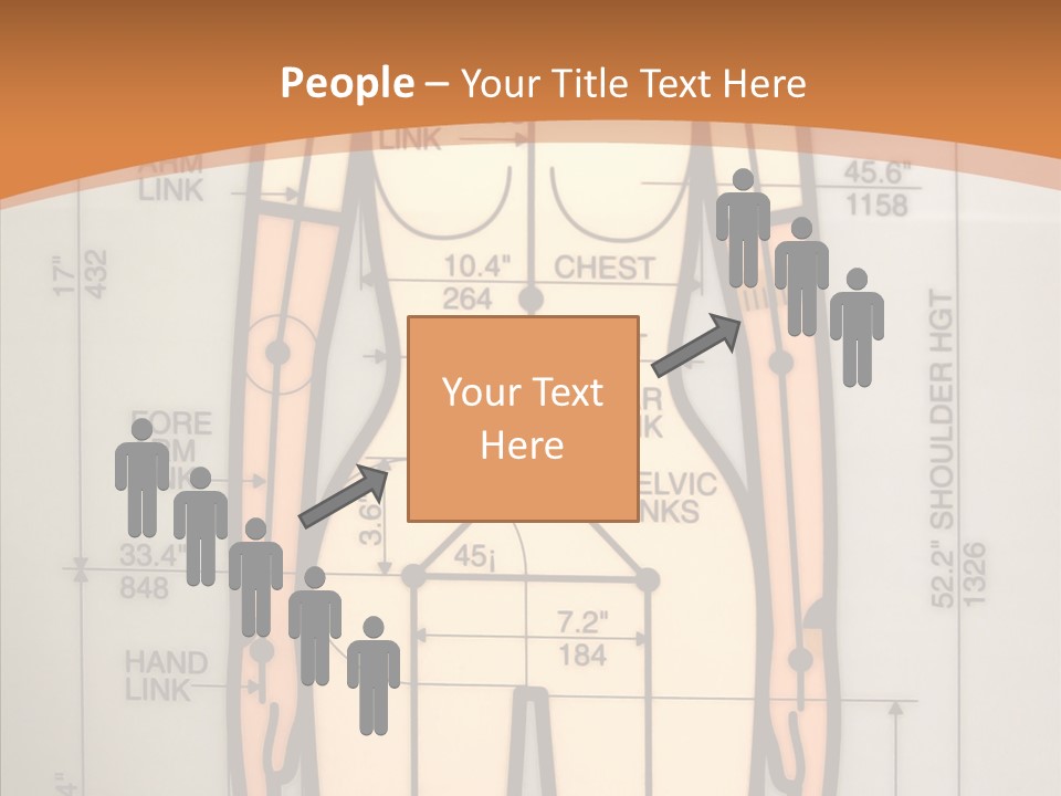 Female White Background Holding Hands PowerPoint Template