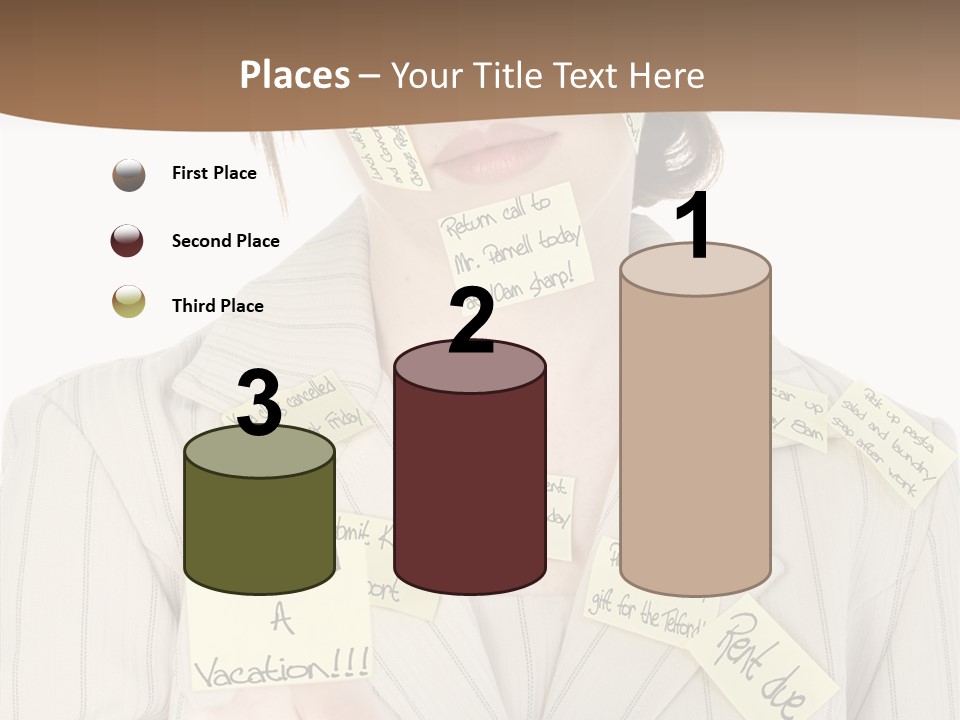 Young Caregiver  PowerPoint Template