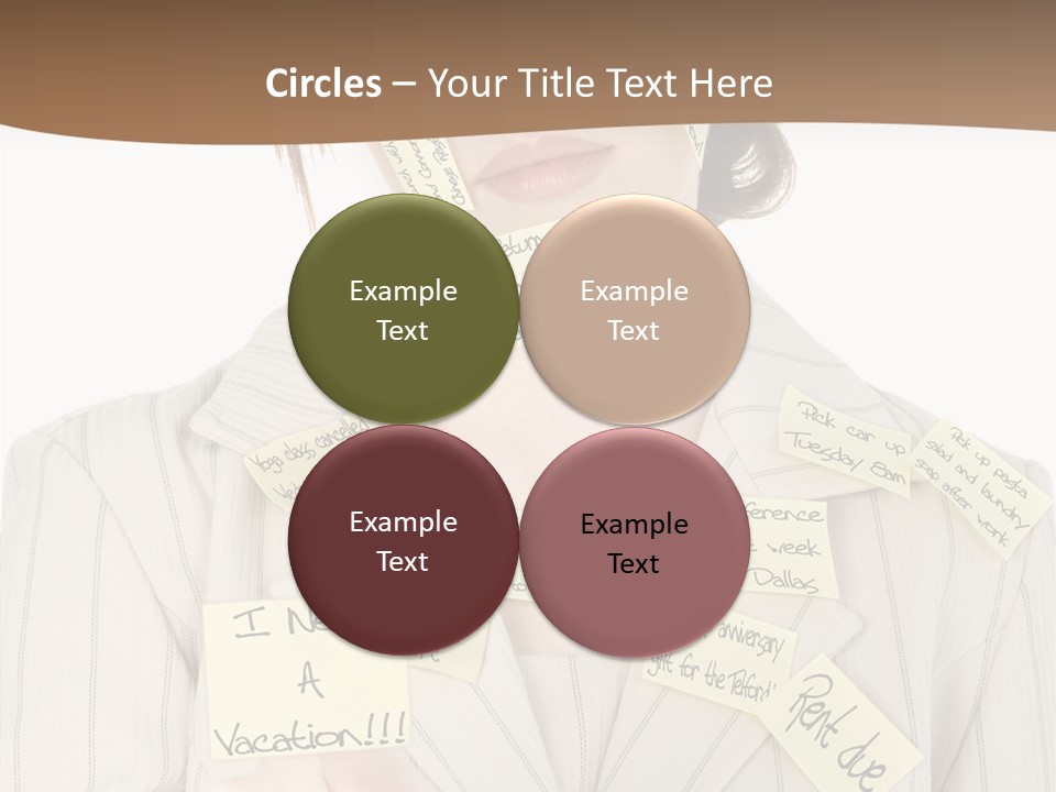 Young Caregiver  PowerPoint Template