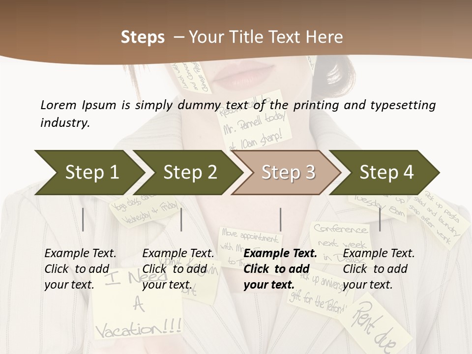 Young Caregiver  PowerPoint Template