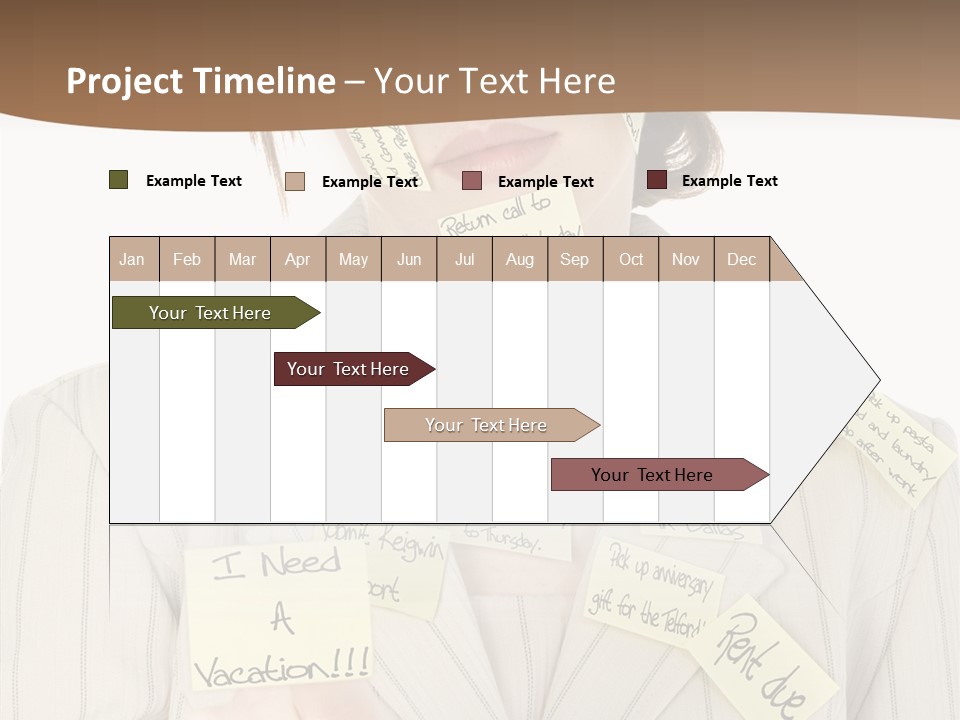 Young Caregiver  PowerPoint Template