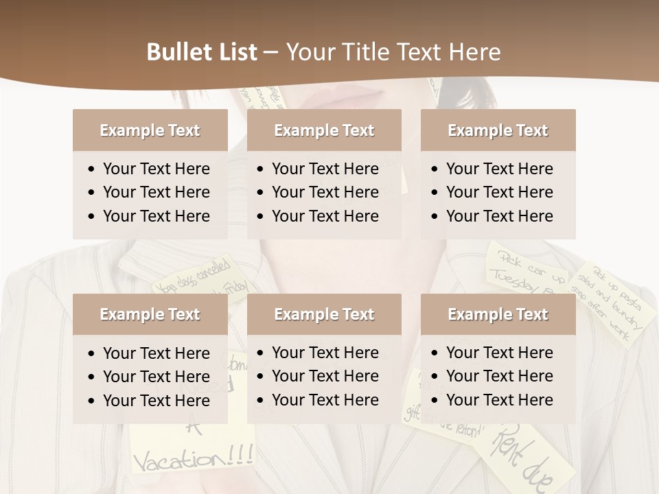 Young Caregiver  PowerPoint Template