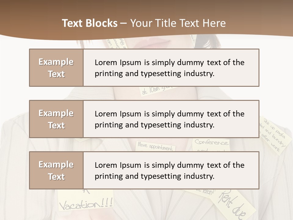 Young Caregiver  PowerPoint Template