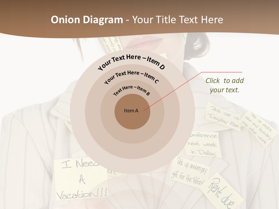 Young Caregiver  PowerPoint Template