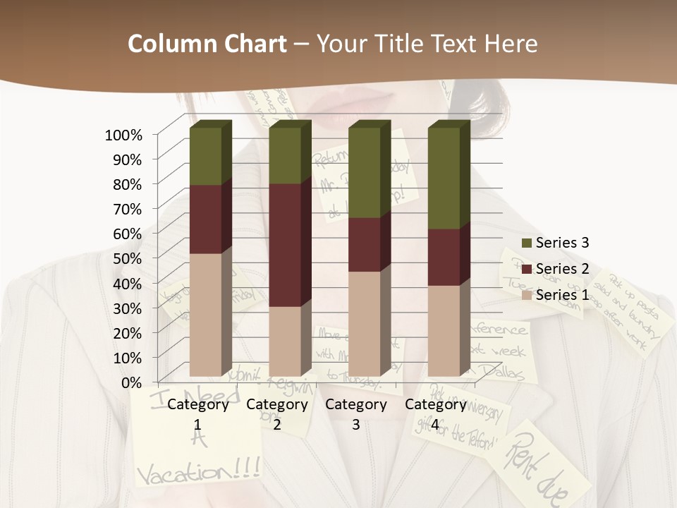 Young Caregiver  PowerPoint Template