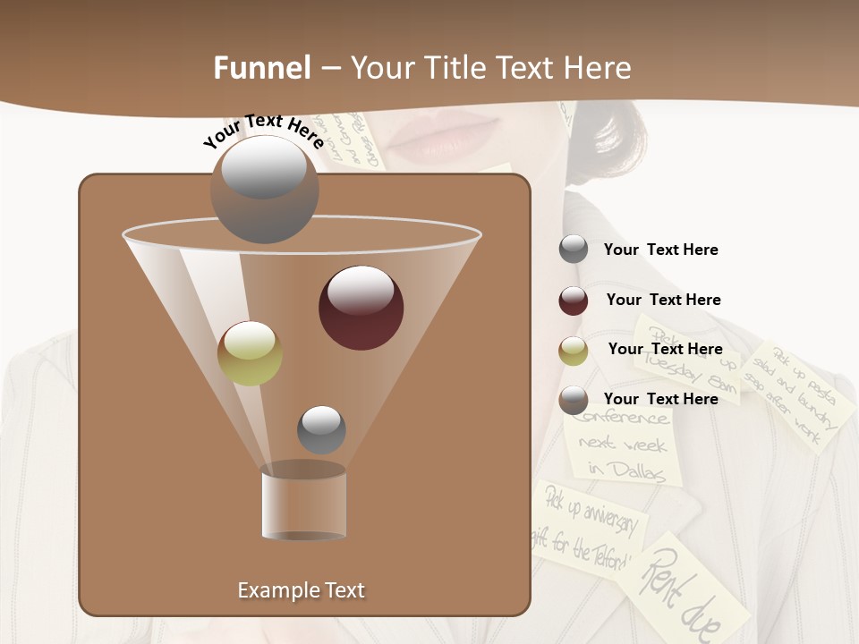 Young Caregiver  PowerPoint Template