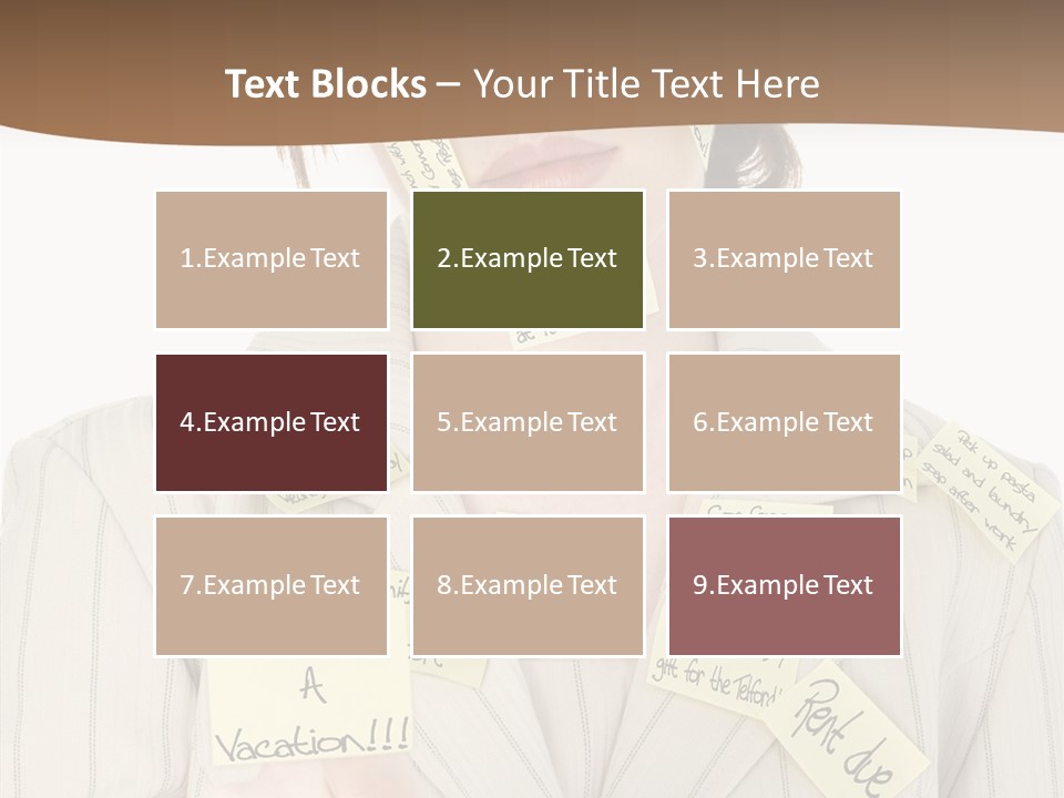 Young Caregiver  PowerPoint Template