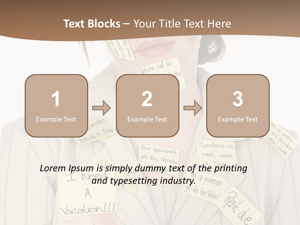 Young Caregiver  PowerPoint Template