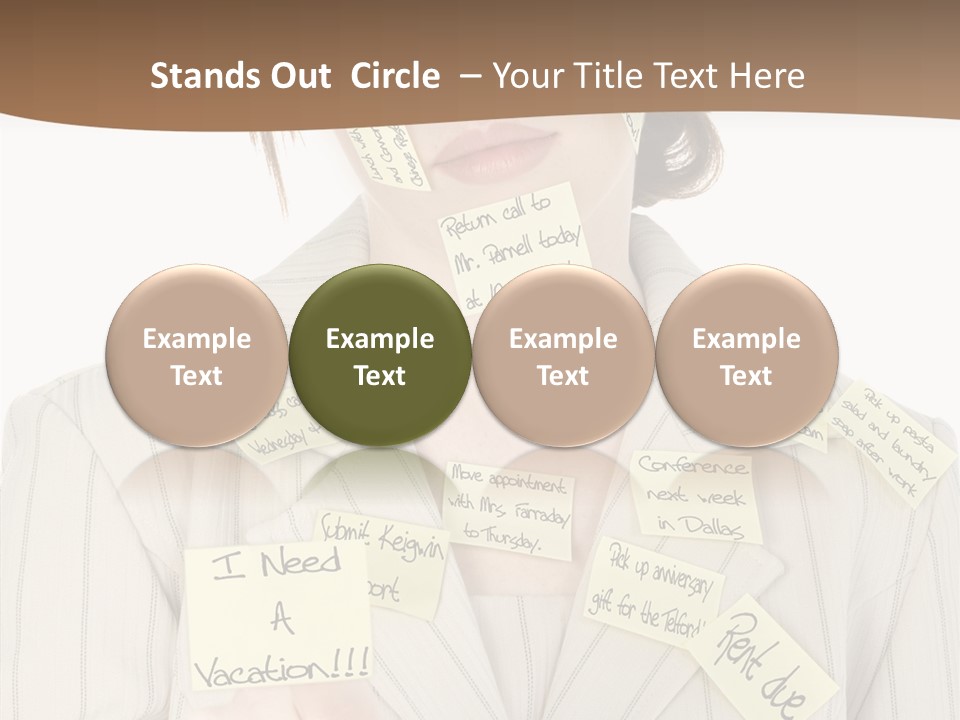 Young Caregiver  PowerPoint Template