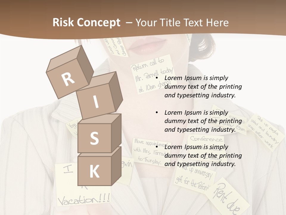 Young Caregiver  PowerPoint Template