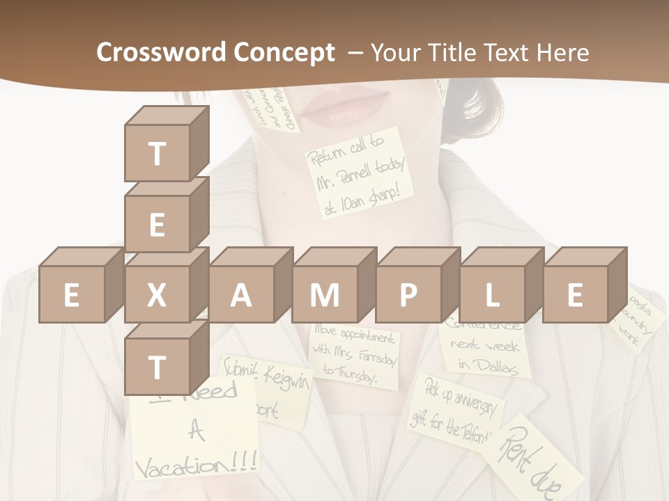 Young Caregiver  PowerPoint Template