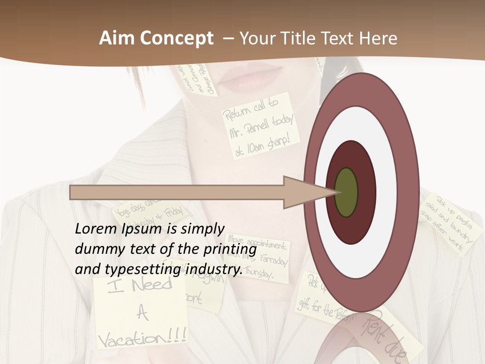 Young Caregiver  PowerPoint Template