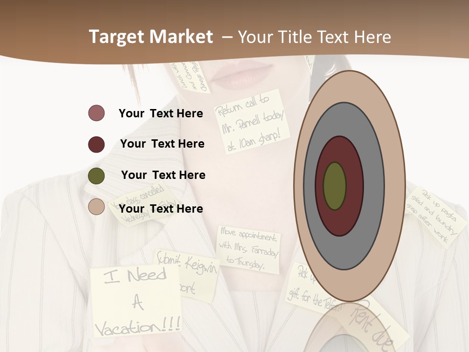 Young Caregiver  PowerPoint Template