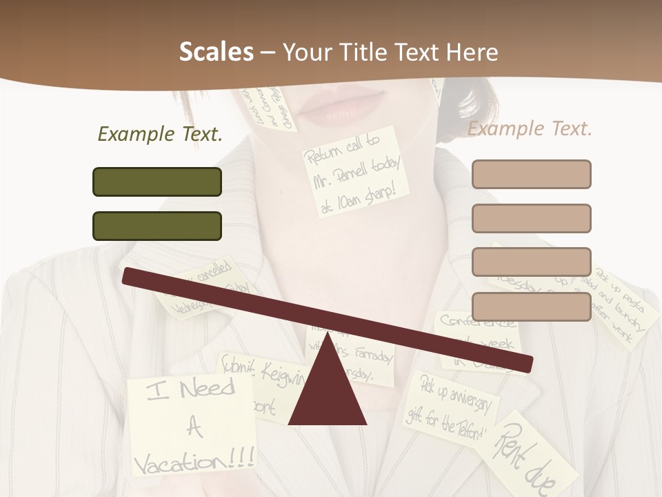 Young Caregiver  PowerPoint Template