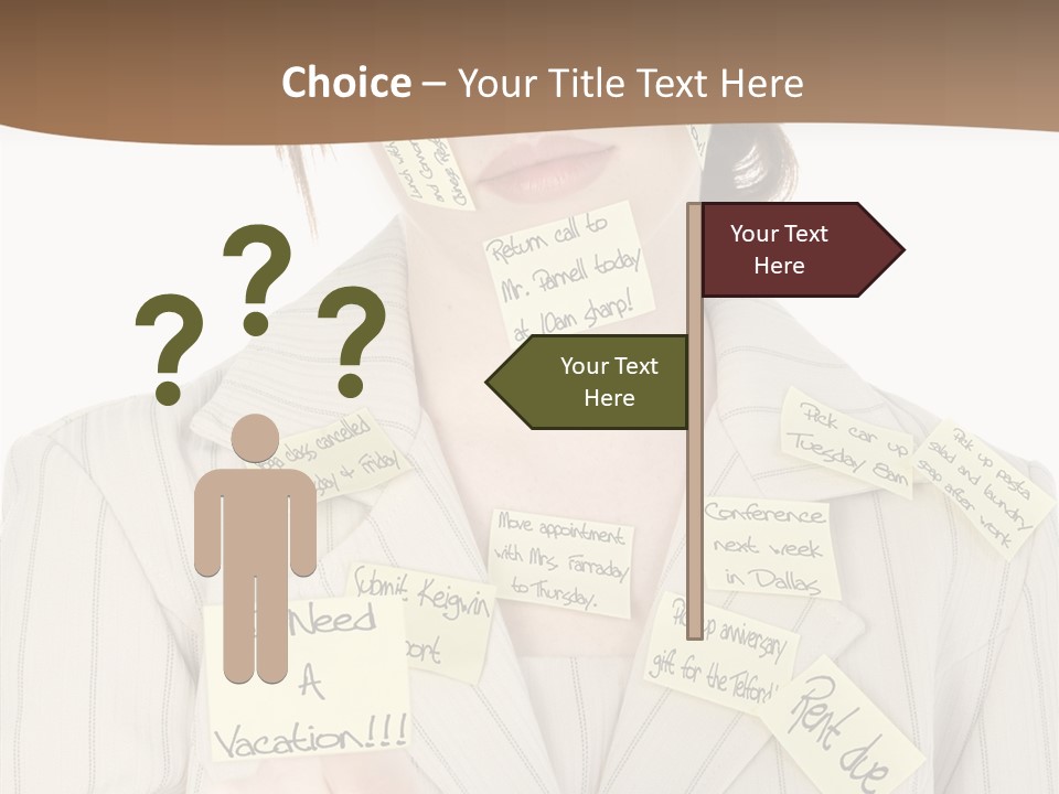 Young Caregiver  PowerPoint Template