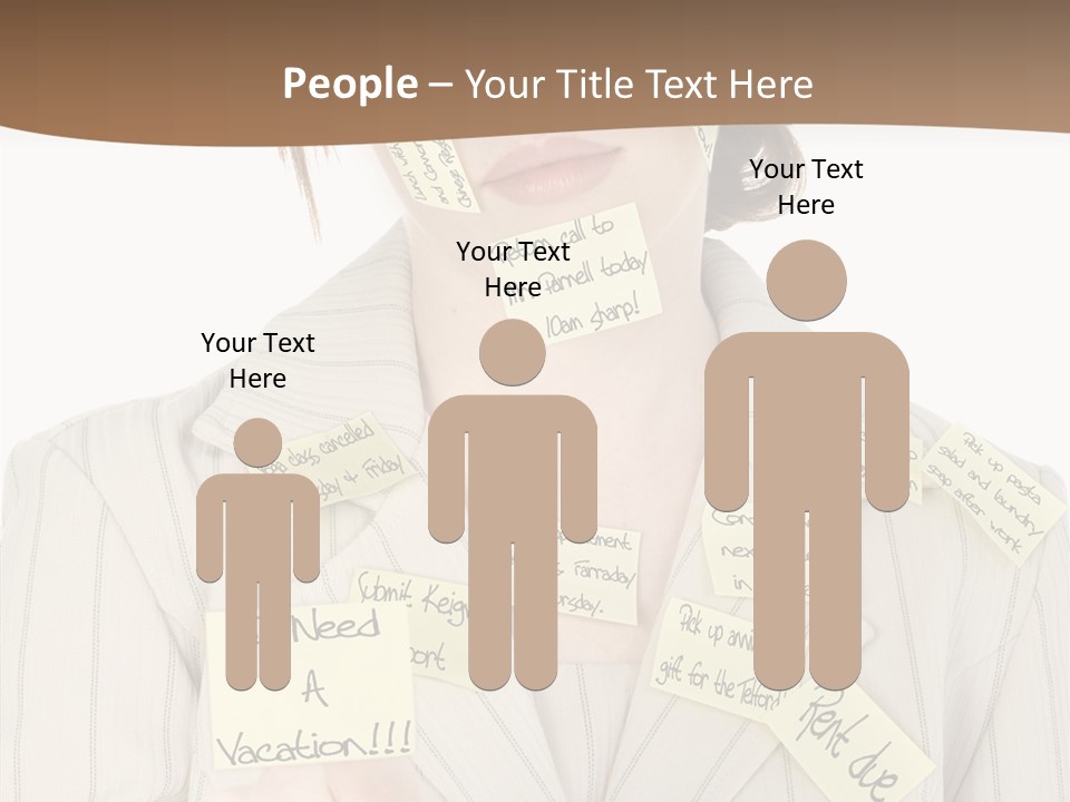 Young Caregiver  PowerPoint Template