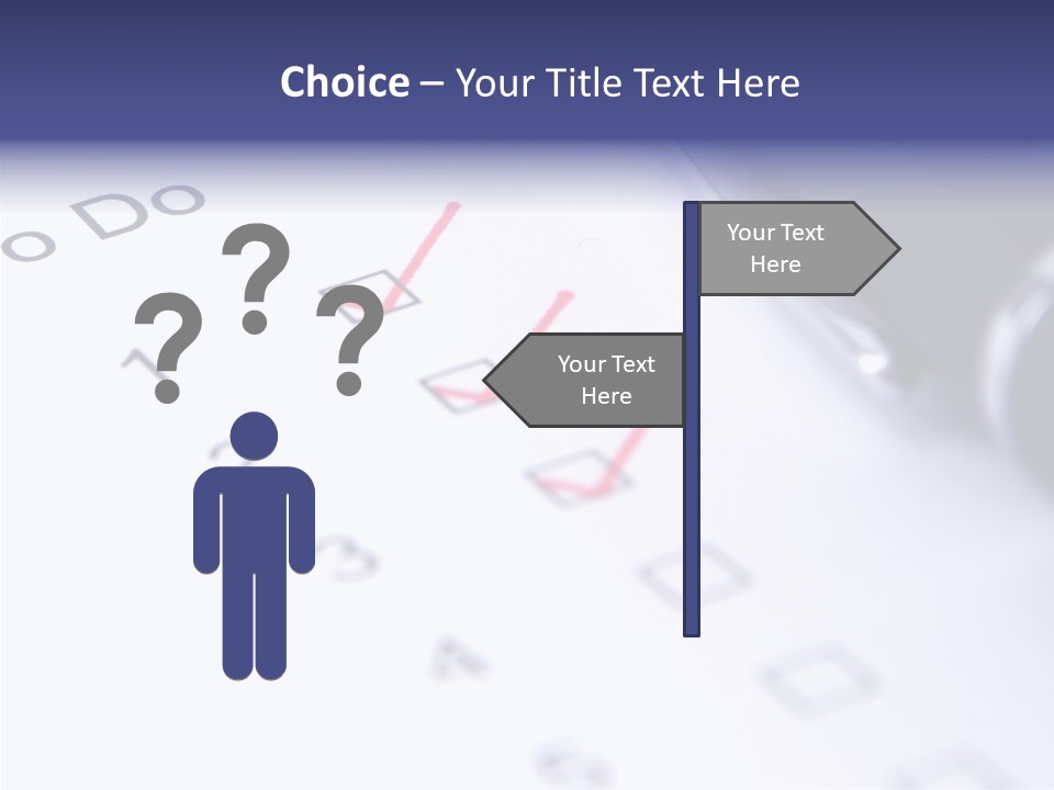 Finger Hold Senior PowerPoint Template