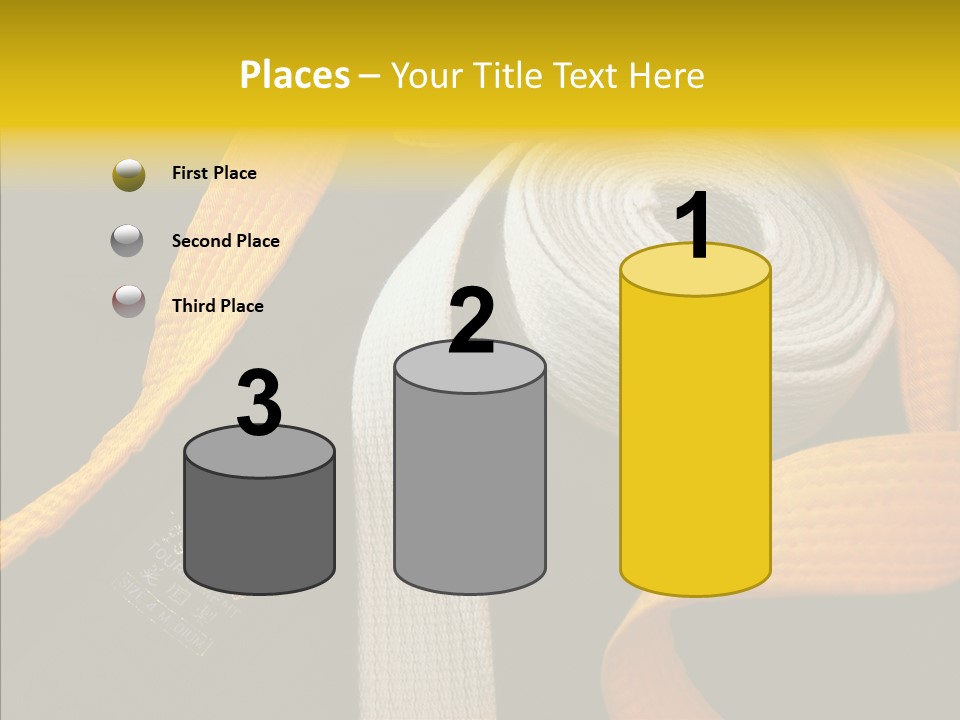 Female Elderly Two PowerPoint Template