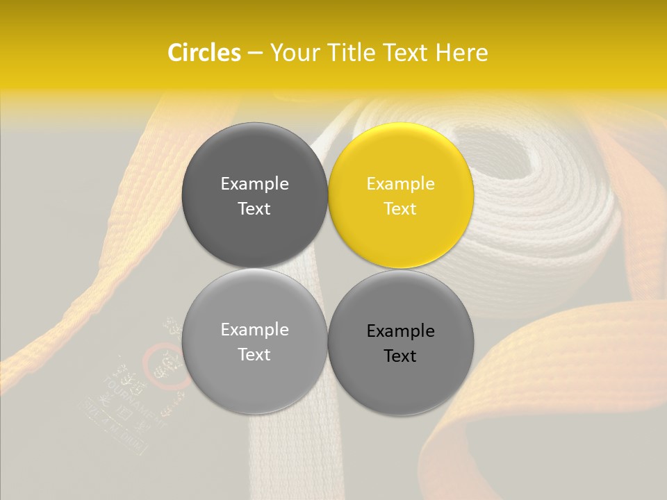 Female Elderly Two PowerPoint Template