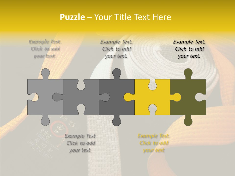 Female Elderly Two PowerPoint Template