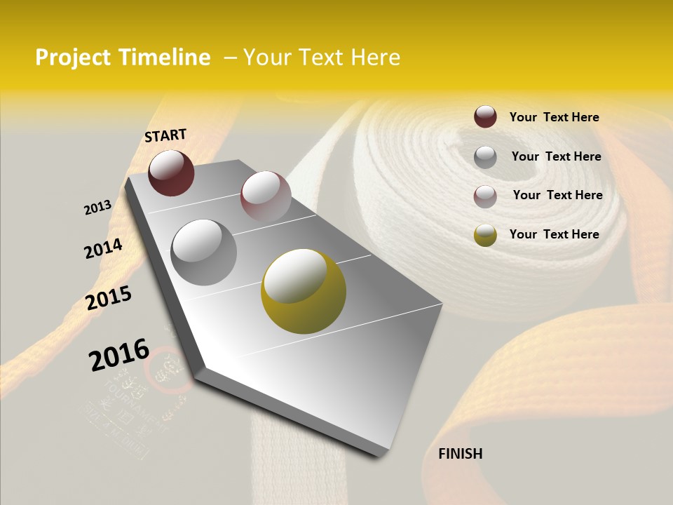 Female Elderly Two PowerPoint Template