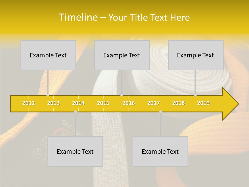 Female Elderly Two PowerPoint Template