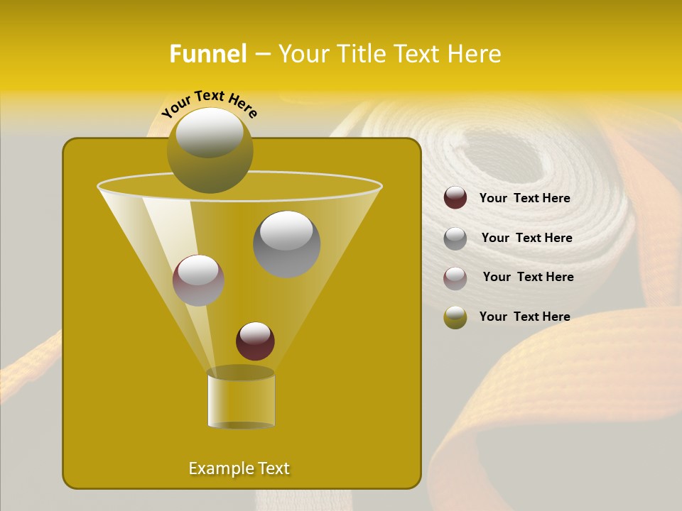 Female Elderly Two PowerPoint Template