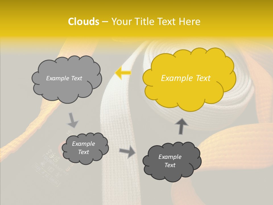 Female Elderly Two PowerPoint Template