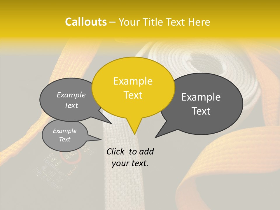 Female Elderly Two PowerPoint Template