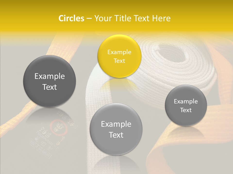 Female Elderly Two PowerPoint Template