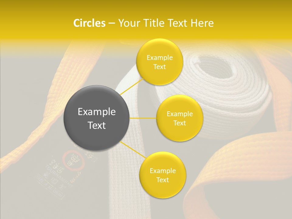 Female Elderly Two PowerPoint Template