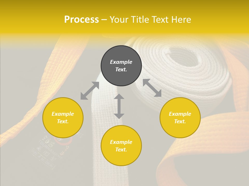 Female Elderly Two PowerPoint Template