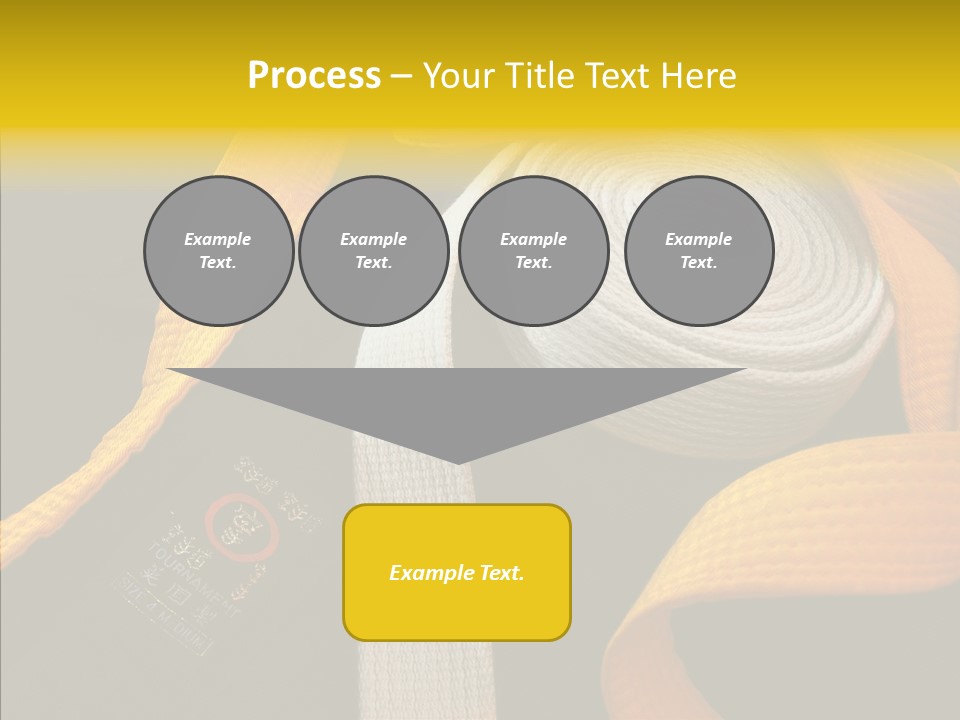 Female Elderly Two PowerPoint Template