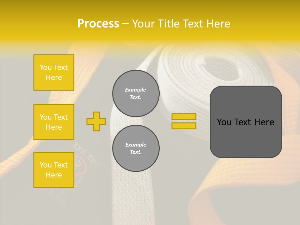 Female Elderly Two PowerPoint Template