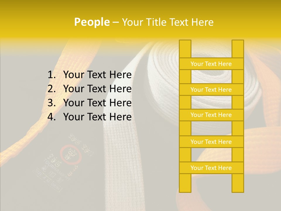 Female Elderly Two PowerPoint Template