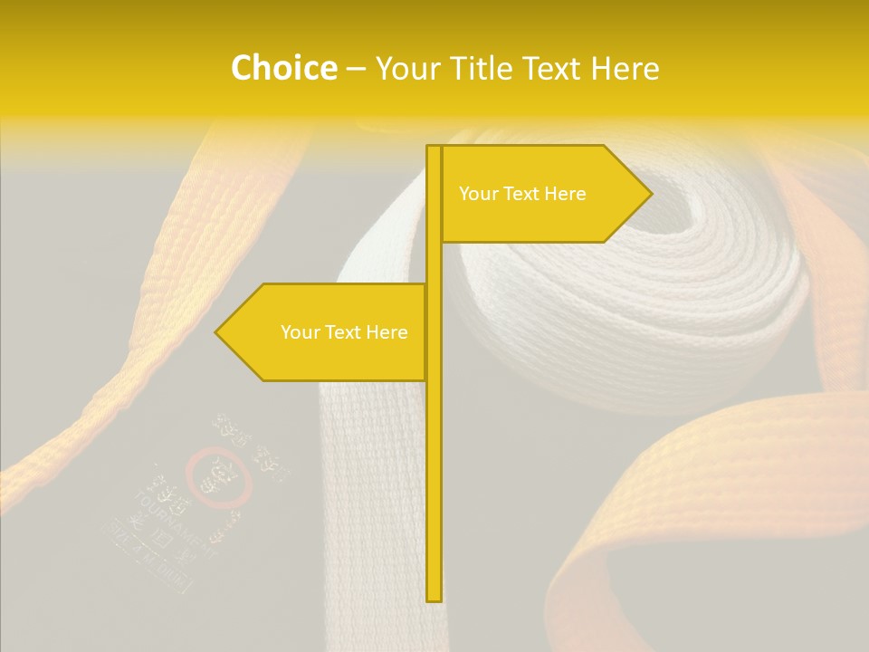 Female Elderly Two PowerPoint Template