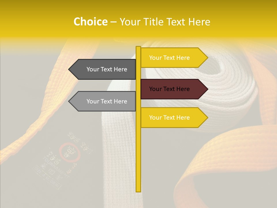 Female Elderly Two PowerPoint Template