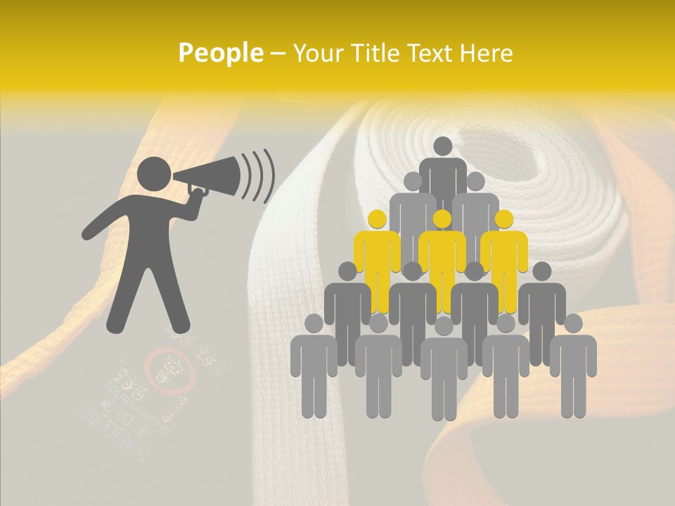 Female Elderly Two PowerPoint Template