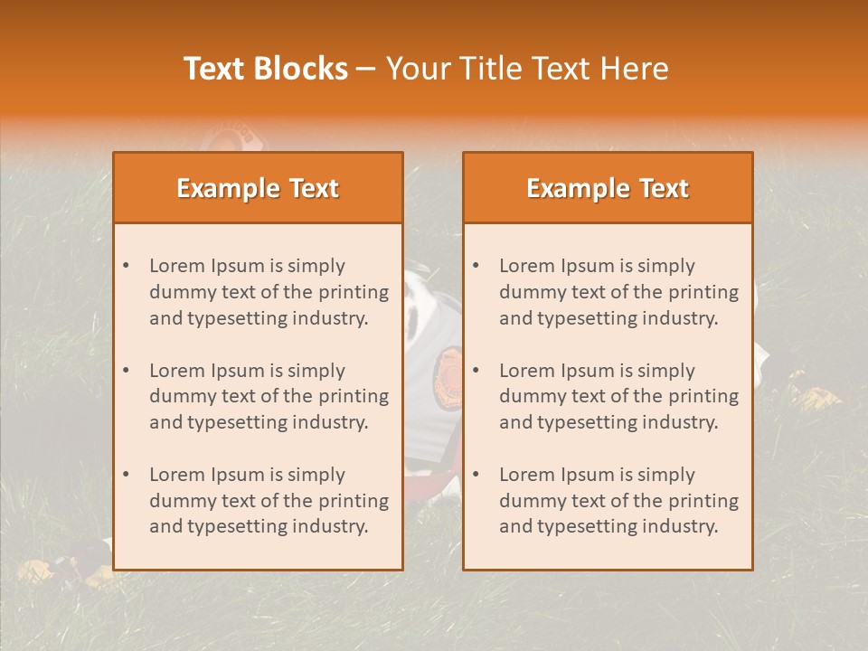 Helping Hand White Aging PowerPoint Template