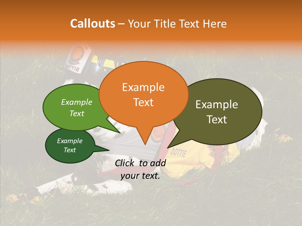 Helping Hand White Aging PowerPoint Template