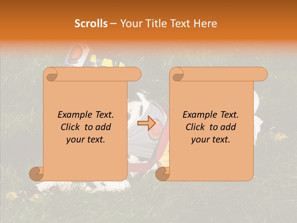 Helping Hand White Aging PowerPoint Template