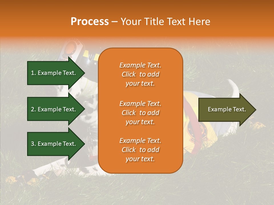 Helping Hand White Aging PowerPoint Template