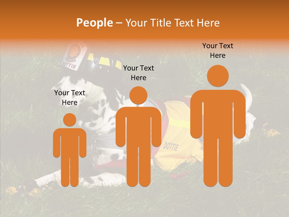 Helping Hand White Aging PowerPoint Template