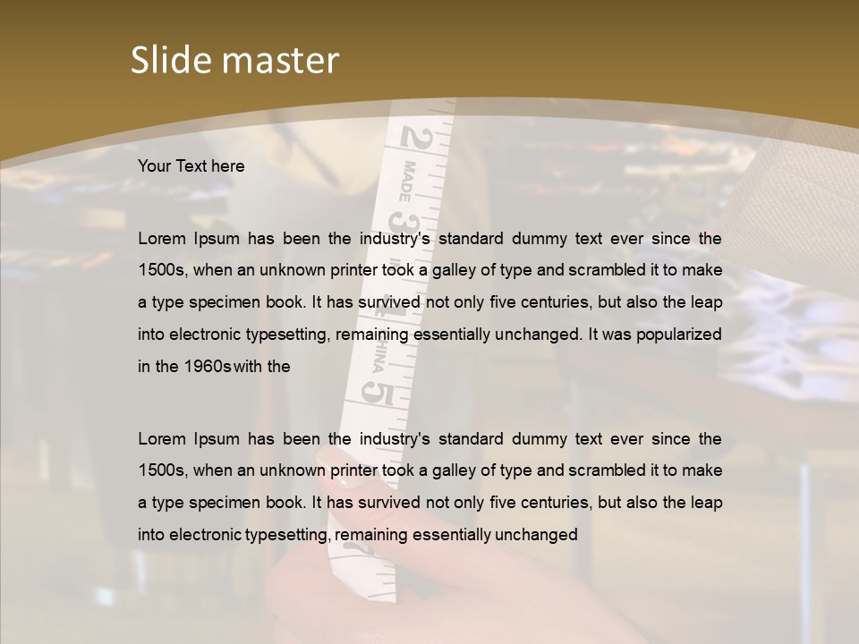 Helping Hand Young Closeup PowerPoint Template