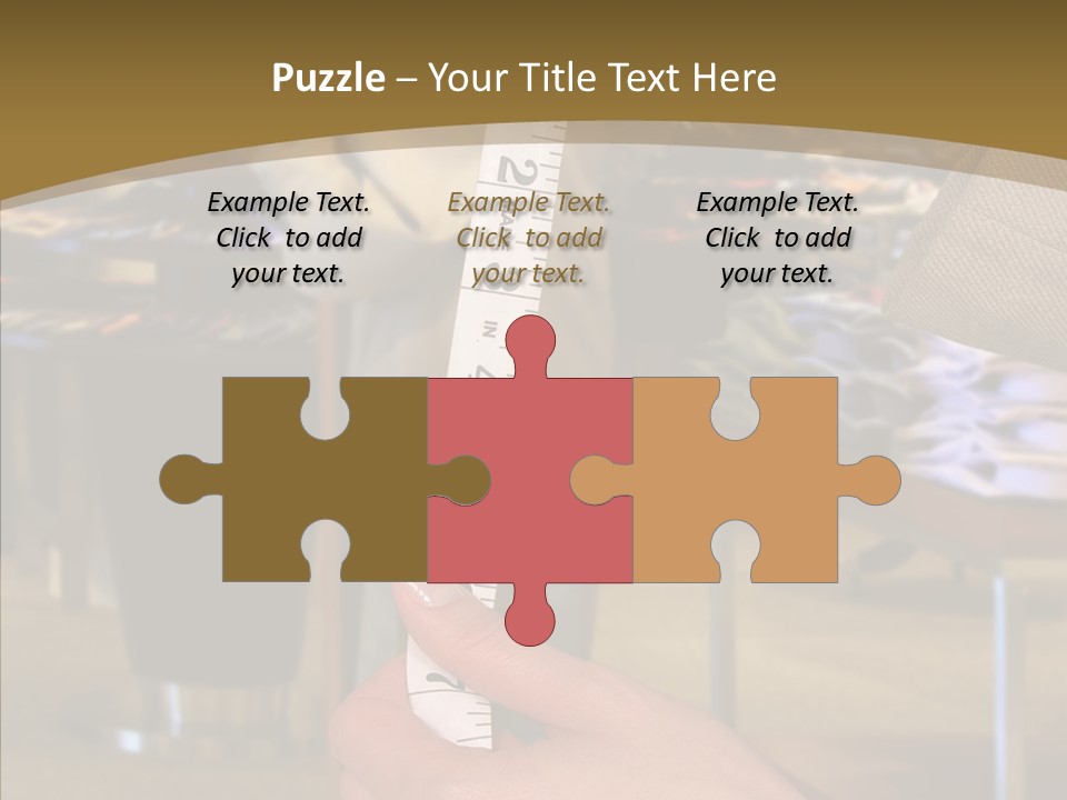 Helping Hand Young Closeup PowerPoint Template