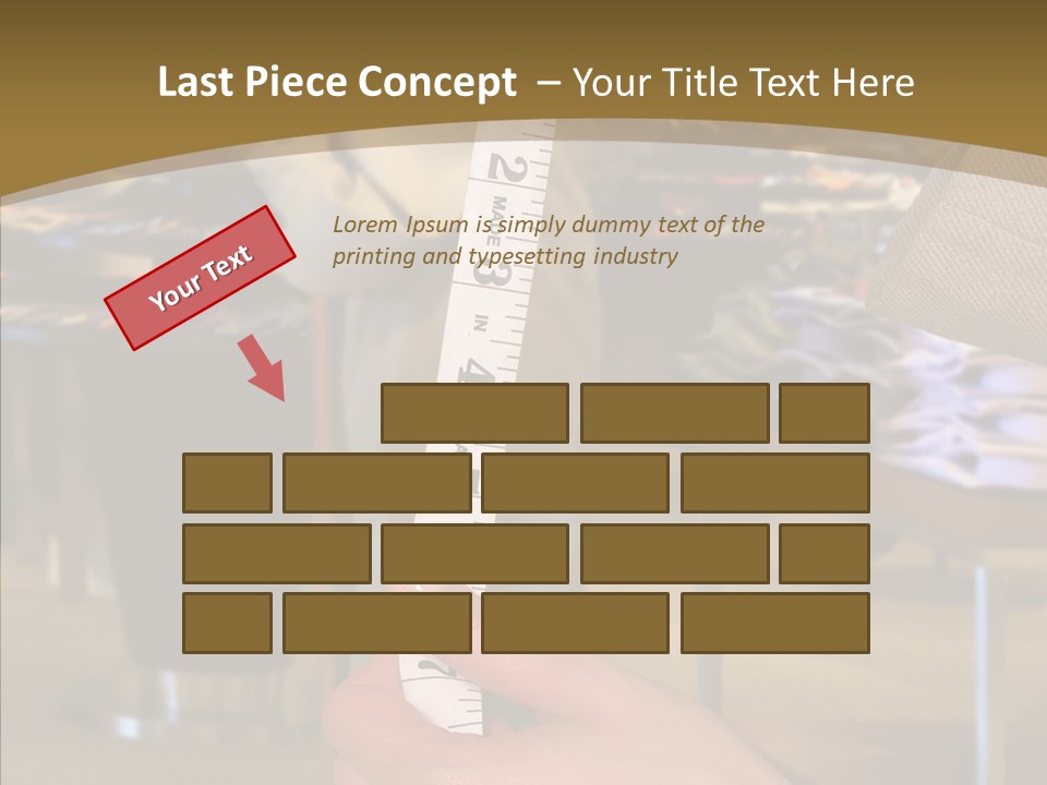 Helping Hand Young Closeup PowerPoint Template