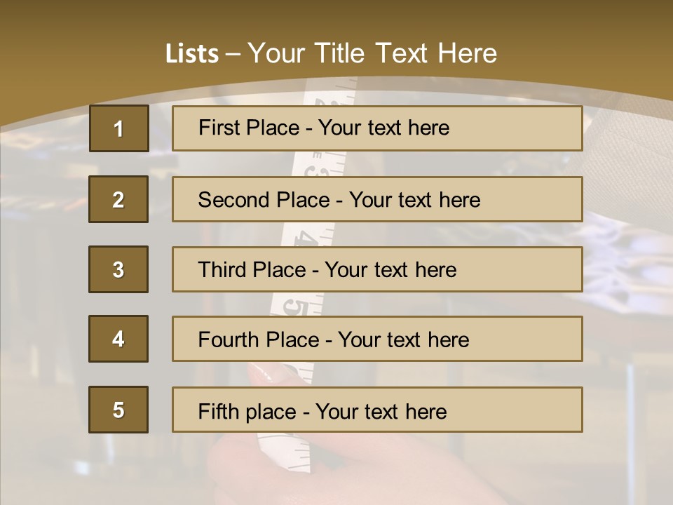 Helping Hand Young Closeup PowerPoint Template