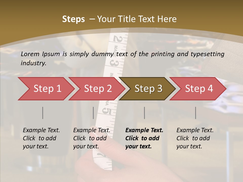 Helping Hand Young Closeup PowerPoint Template