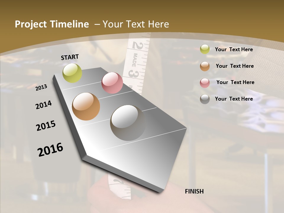Helping Hand Young Closeup PowerPoint Template