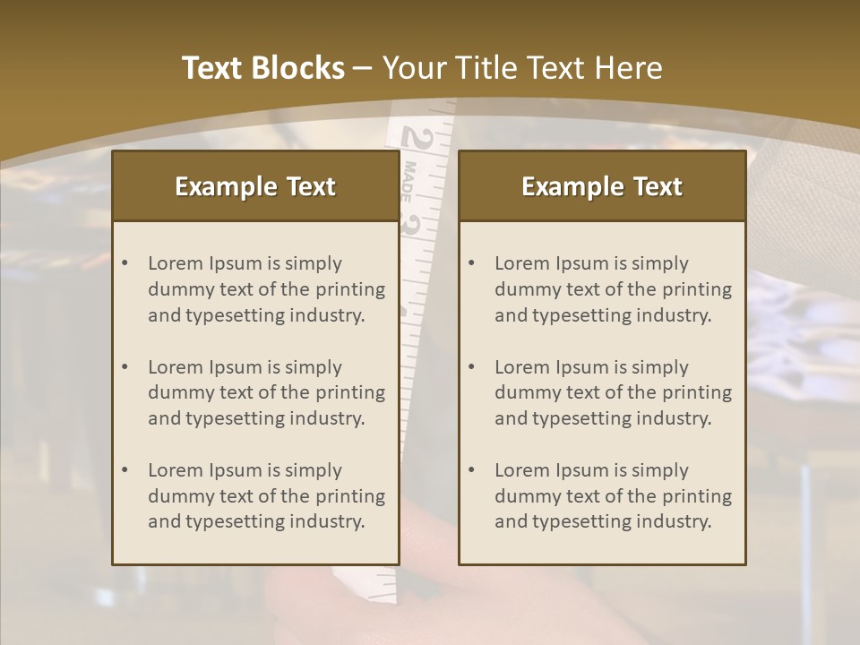 Helping Hand Young Closeup PowerPoint Template